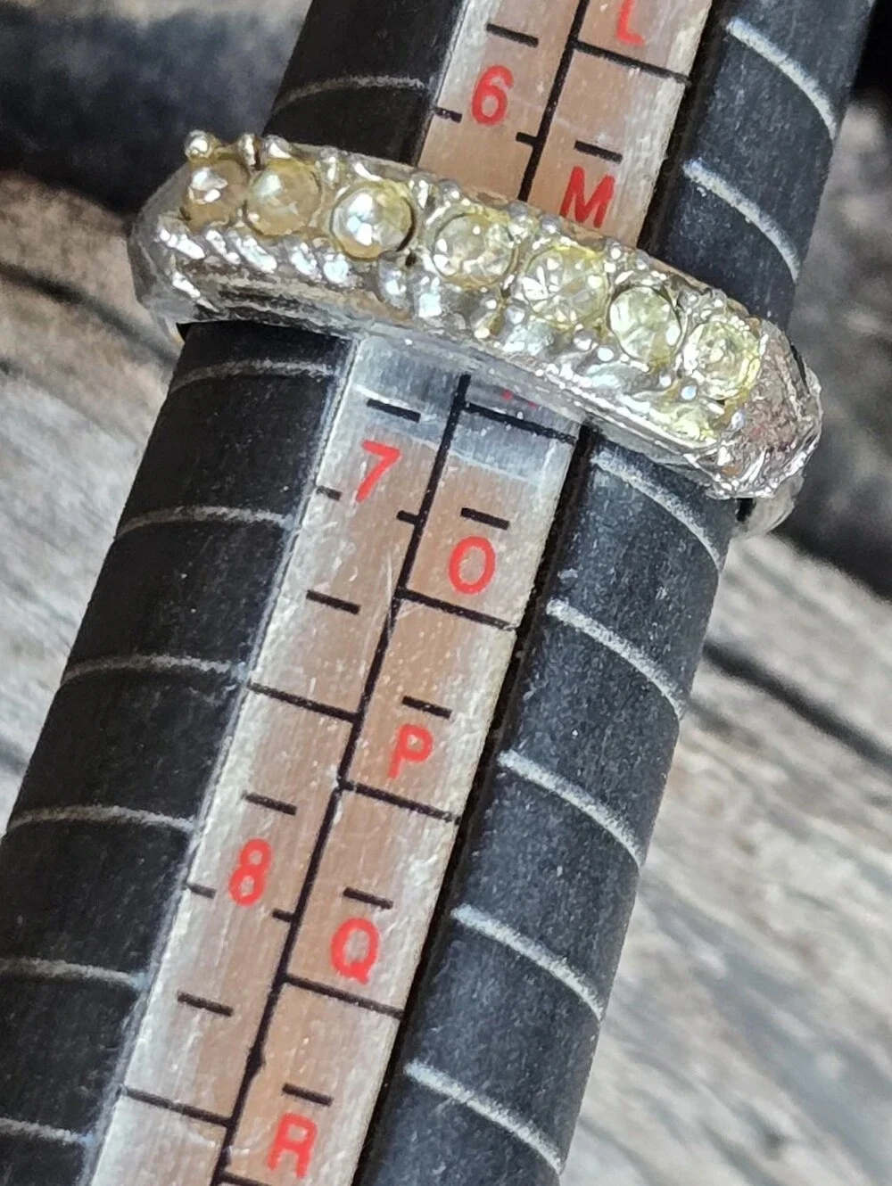 Vogue® Silver Tone Crystal Accent Women's Ring - Silver